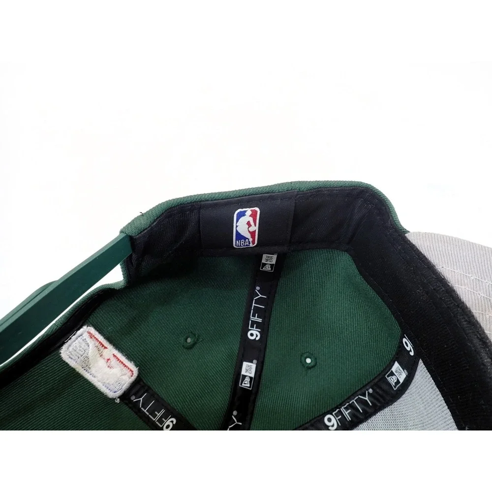 New‎ Era 9FIFTY Milwaukee Bucks NBA Draft Snapback Hat Green Flat Bill